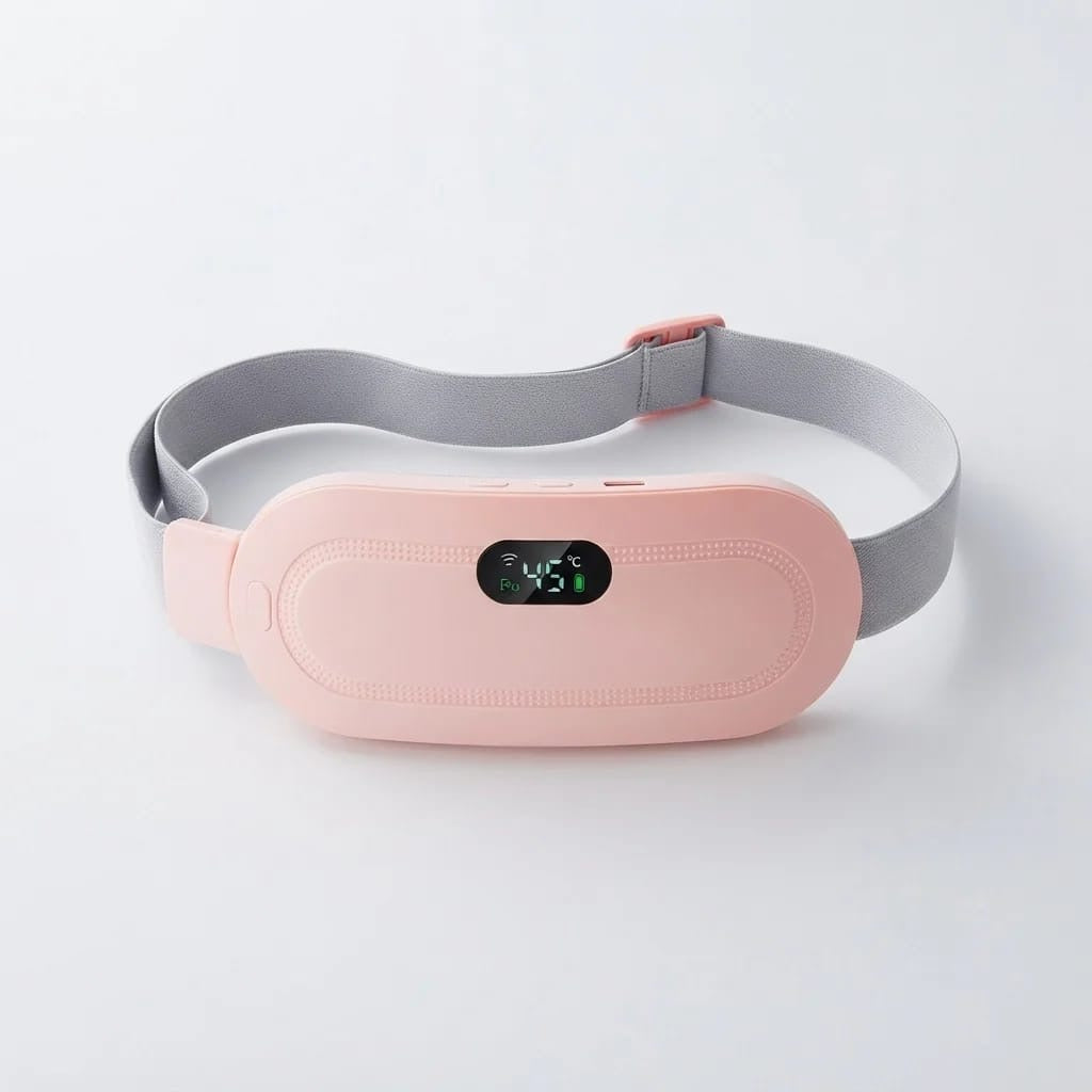 Rechargeable heat & vibration comfort belt