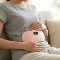 Rechargeable heat & vibration comfort belt