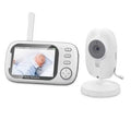 Wireless video baby monitor with LCD screen