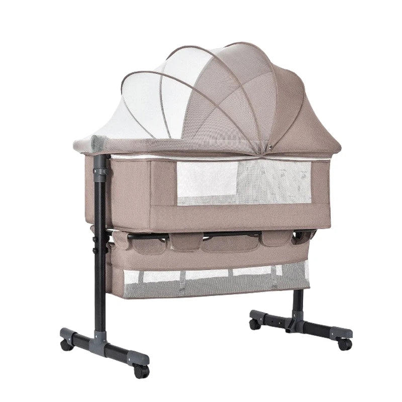 Adjustable multifunction baby swing bed cradle